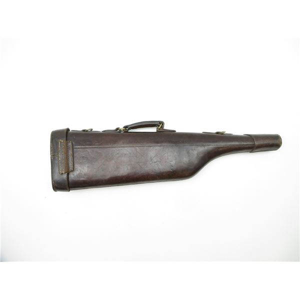LEG OF MUTTON LEATHER GUNS CASE LOT