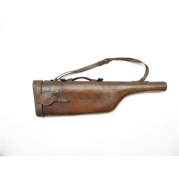 LEG OF MUTTON LEATHER GUNS CASE LOT