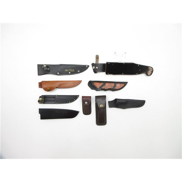 ASSORTED KNIFE SHEATHS LOT