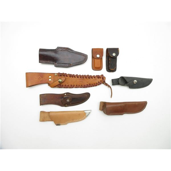 ASSORTED KNIFE SHEATHS LOT