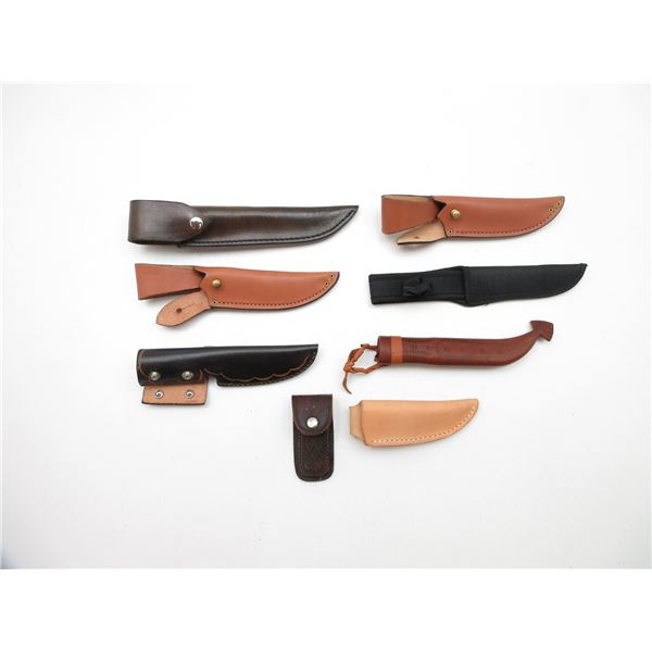 ASSORTED KNIFE SHEATHS LOT