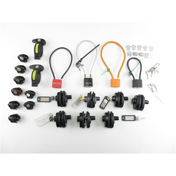 ASSORTED TRIGGER LOCKS LOT