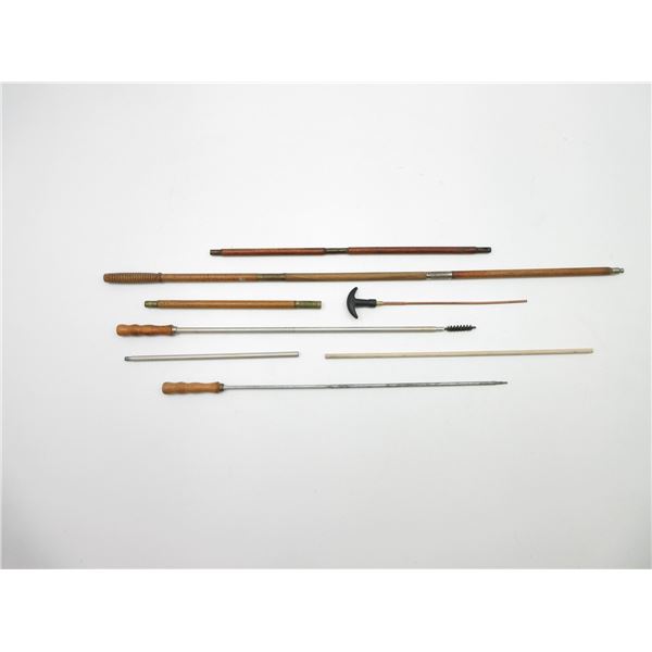 ASSORTED GUN CLEANING RODS LOT