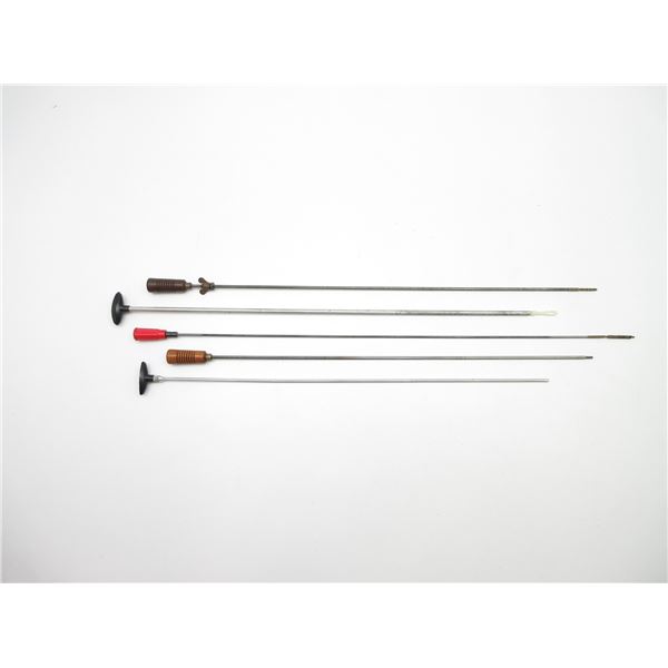 ASSORTED CLEANING RODS LOT