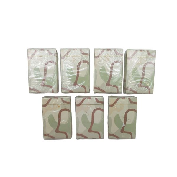 UNKNOWN MILITARY PLAYING CARD LOT