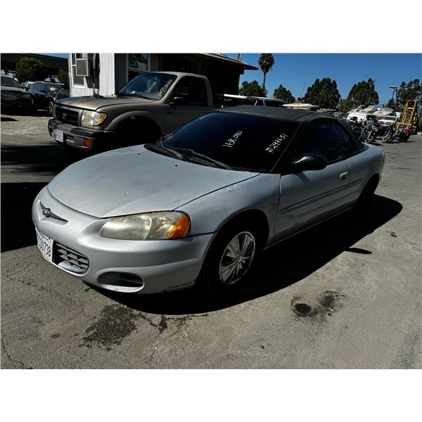 2002 Chrysler Sebring # A76300