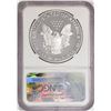 Image 2 : 2017-S $1 American Silver Eagle Coin NGC PF69 Ultra Cameo Congratulations Mercanti