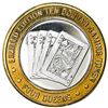 Image 4 : .999 Silver Four Queens Casino Hotel Las Vegas, NV $10 Limited Edition Gaming Token