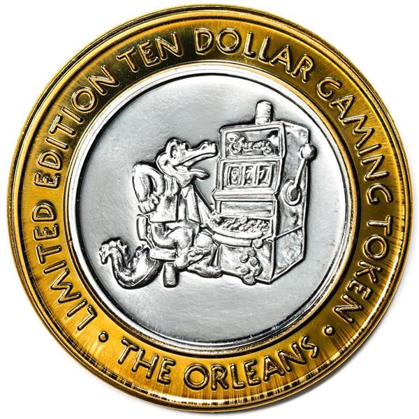 .999 Silver The Orleans Hotel & Casino Las Vegas, NV $10 Casino Token Limited Edition