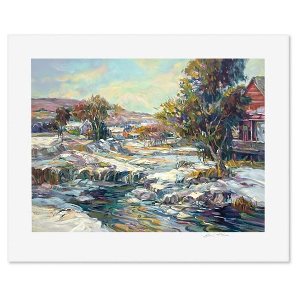 Henri Plisson (1933-2006) "The Thaw" Limited Edition Serigraph on Paper