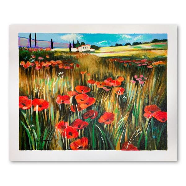 Yuri Dupond "Red Meadow" Limited Edition Serigraph on Paper