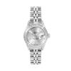 Image 2 : Rolex Ladies Stainless Steel Silver Index Diamond Datejust Wristatch With Rolex Box