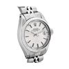 Image 3 : Rolex Ladies Stainless Steel Silver Index Date Wristwatch With Rolex Box