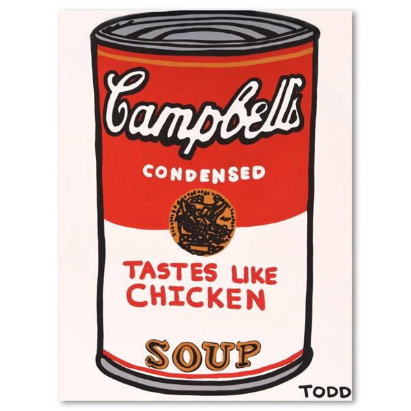 Todd Goldman "Tastes Like Chicken" Original Acrylic on Canvas