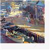 Image 2 : Ming Feng "Bay Side Village" Limited Edition Serigraph on Paper