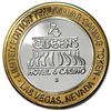 Image 3 : .999 Silver Four Queens Casino Hotel Las Vegas $10 Limited Edition Gaming Token