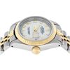 Image 8 : Rolex Ladies Two Tone White Roman Oyster Perpetual Datejust Wristwatch