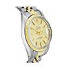 Image 3 : Rolex Mens Two Tone Champagne Index Datejust Wristwatch With Rolex Box
