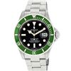 Image 2 : Rolex Mens Stainless Steel "Kermit" Submariner Wristwatch