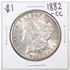 Image 1 : 1882-CC $1 Morgan Silver Dollar Coin