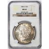 Image 1 : 1883-O $1 Morgan Silver Dollar Coin NGC MS63 Nice Toning