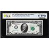 Image 1 : 1969 $10 Federal Reserve STAR Note Fr.2018-L* PCGS Superb Gem Unc 67PPQ Top Pop