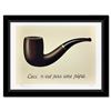 Image 1 : Rene Magritte (1898-1967) "La Trahison des Images " Limited Edition Lithograph