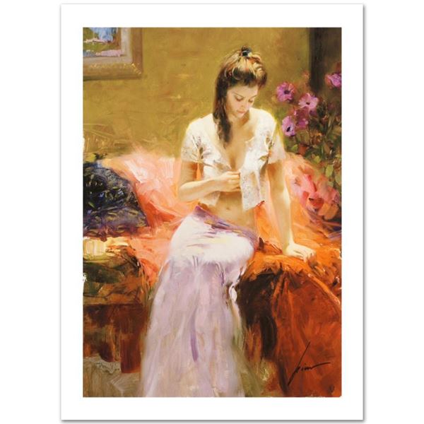 Pino (1939-2010) "Into The Night" Limited Edition Giclee On Canvas