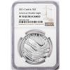 Image 1 : 2021 Cook Islands $2 Proof American Double Silver Eagle Coin NGC PF70 Ultra Cameo