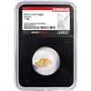 Image 1 : 1.08 Gram Sanoyta Mexico Gold Nugget NGC Vaultbox Unvaulted