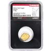 Image 1 : 3.30 Gram Sanoyta Mexico Gold Nugget NGC Vaultbox Unvaulted