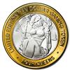 Image 2 : .999 Silver Four Queens Casino Hotel Las Vegas $10 Limited Edition Gaming Token