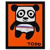 Image 1 : Todd Goldman "Panda Bear" Original Acrylic on Canvas