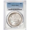 Image 1 : 1892 $1 Morgan Silver Dollar Coin PCGS MS63