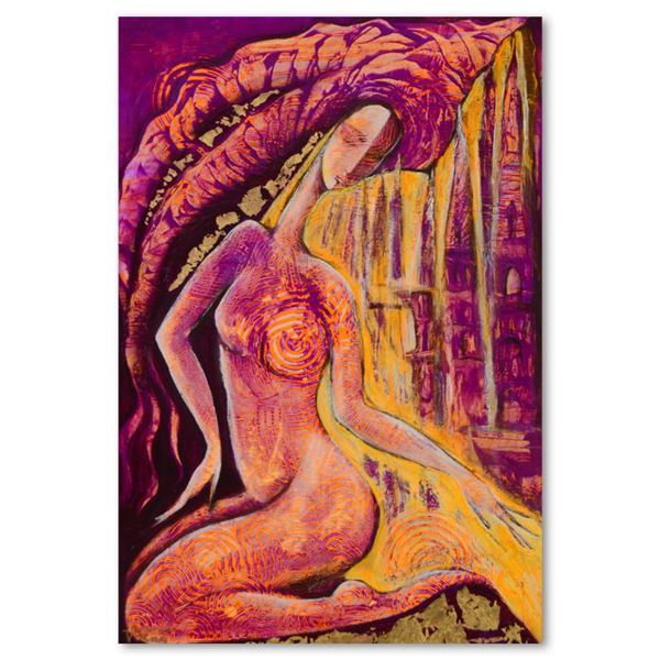 Nadia Volna "Land of the Lost Sound" Original Acrylic on Canvas