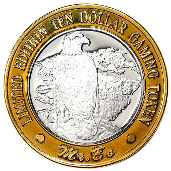 .999 Silver Mr. B's Casino Mill City, Nevada $10 Casino Limited Edition Gaming Token