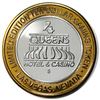 Image 3 : .999 Silver Four Queens Casino Hotel Las Vegas $10 Limited Edition Gaming Token