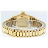 Image 5 : Rolex Ladies 18K Yellow Gold Champagne Index President Wristwatch