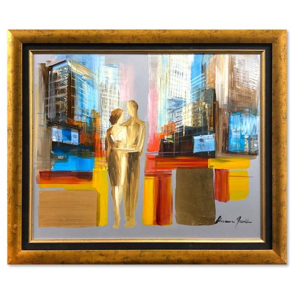 Adriana Naveh "Restful Moment" Original Acrylic on Board