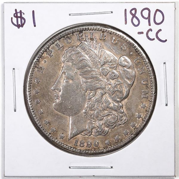 1890-CC $1 Morgan Silver Dollar Coin