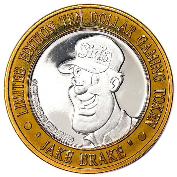 .999 Silver Sierra Sids Sparks, Nevada $10 Casino Limited Edition Gaming Token