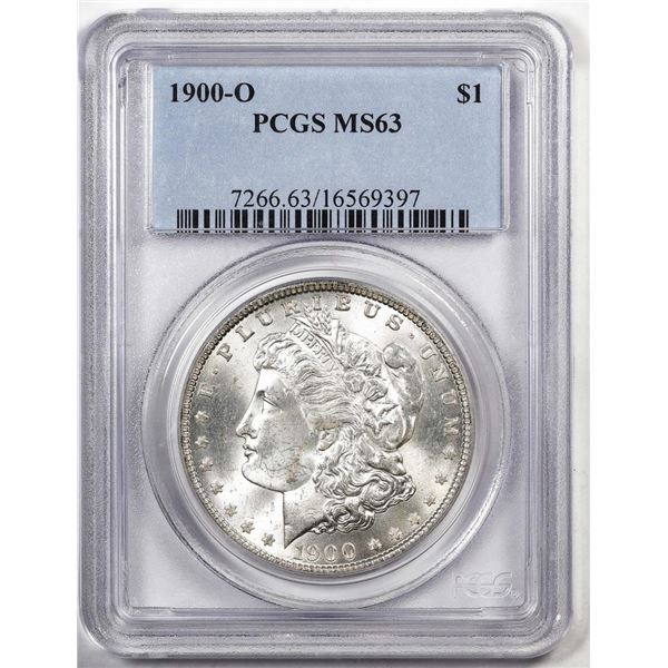1900-O $1 Morgan Silver Dollar Coin PCGS MS63