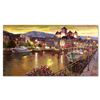 Image 1 : S. Sam Park "Annecy Night" Limited Edition Serigraph on Paper