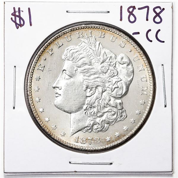 1878-CC $1 Morgan Silver Dollar Coin