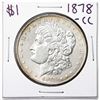 Image 1 : 1878-CC $1 Morgan Silver Dollar Coin