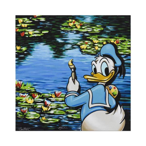 Trevor Carlton "Impressions of a Duck" Limited Edition Giclee on Canvas