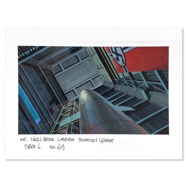 Marvel Comics "Marvel Production Art" Original Unknown on Paper