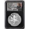 Image 1 : 2023 Netherlands Proof Lion Dollar Silver Coin NGC PF70 Ultra Cameo Moy Signature