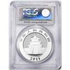 Image 2 : 2011 China 10 Yuan Silver Panda Coin PCGS MS70 First Strike