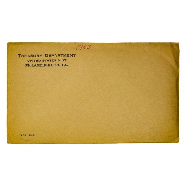 Unopened 1963 (5) Coin Proof Set